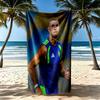 Cristiano Ronaldo Beach Towel Super Soft Microfiber Quickdry Fabric Comfortable Lightweight