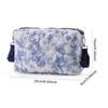 Floral Outdoor Diaper Bag Multifunctional Reusable Portable Stroller Organizer Bags with Stroller Hooks for All Strollers