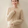 Fanzhen Damen Verdickter Lockerer Kaschmir Strickpullover