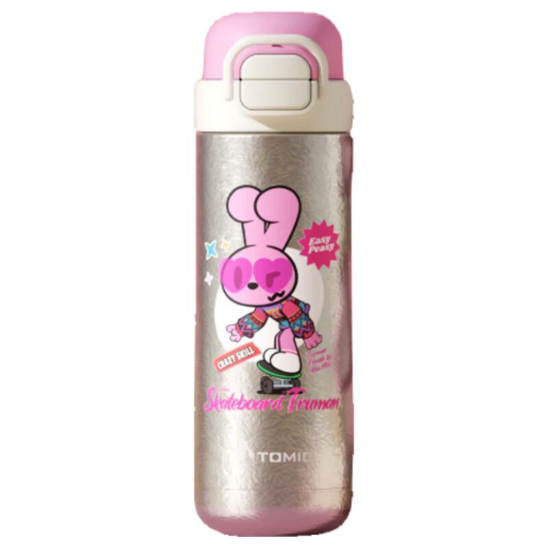 TOMIC Kids Dual-Use Titanium Insulated Straw Cup 450ML