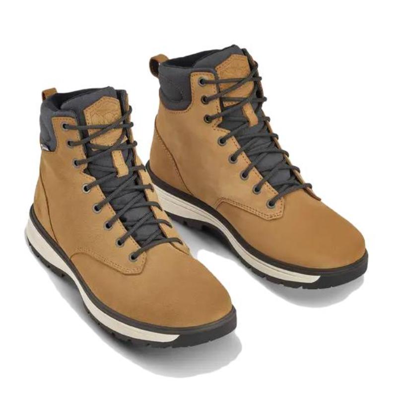 DECATHLON SH500 Abrasion Resistant Breathable High top Outdoor Shoes Men's Brown