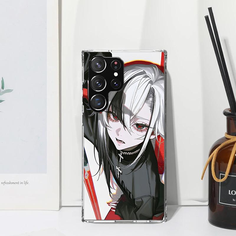 Arlecchino Genshin Impact Phone Case For Samsung Galaxy S26 S25 Edge S24 FE S23 S22 Ultra S21 Plus S20 + Art Fundas Back Cover G
