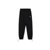 Li Ning X Colaboração Disney Série Estilo de Vida Esportivo Calças de Moletom Femininas com Punho Solto Bordadas Mickey Preto AKLR318-1