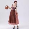 New parent-child girls' women's clothing, drama performances, pastoral farm maid adult clothes