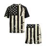 Men's Short Sleeve Pajama Set Lightweight Breathable Soft Fabric Lounge Wear Comfortable Fit Summer Homewear