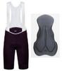 Breathable Non-Slip Cycling Bib Shorts with Double Arrow Seat Pad
