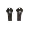 Carbon Fiber Gear Shift Knob Cover Auto Interior Accessories Decorative Trim for Ford Mustang 2015-2016 Black/Red Lightweight