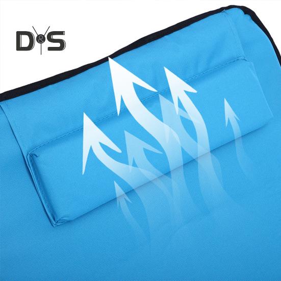 Folding Beach Mat Lounge Chair Adjustable Lightweight Waterproof Sand-proof Portable Travel Outdoor Camping Picnic Blanket with Back Support