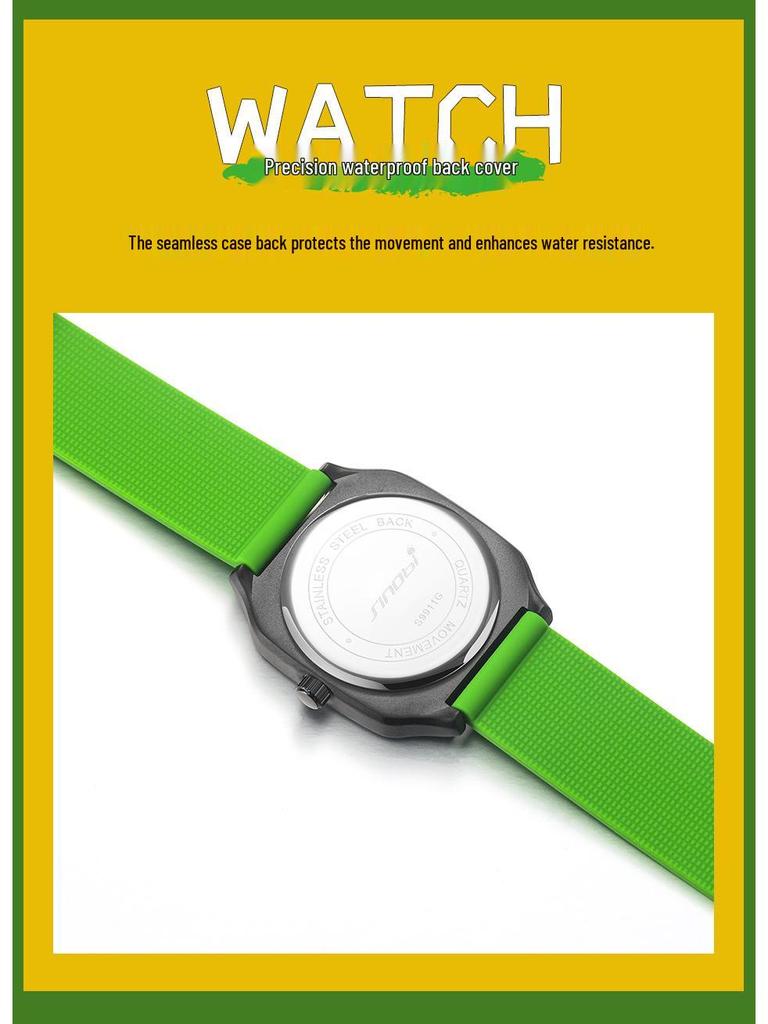 2024 World Cup Men's Sports Watch - Silicone Strap, Fashionable Fan Wristwatch