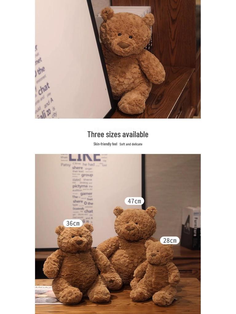 Barcelona Teddy Bear Plush - Rona, Soothing Sleep Pillow Doll