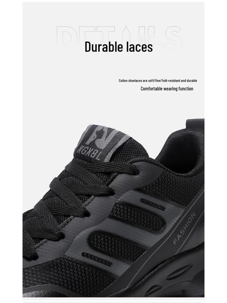 Men's Autumn/Winter 2025 Soft Sole Non-Slip Running Shoes - Wear-Resistant Sports Casual for Outdoor