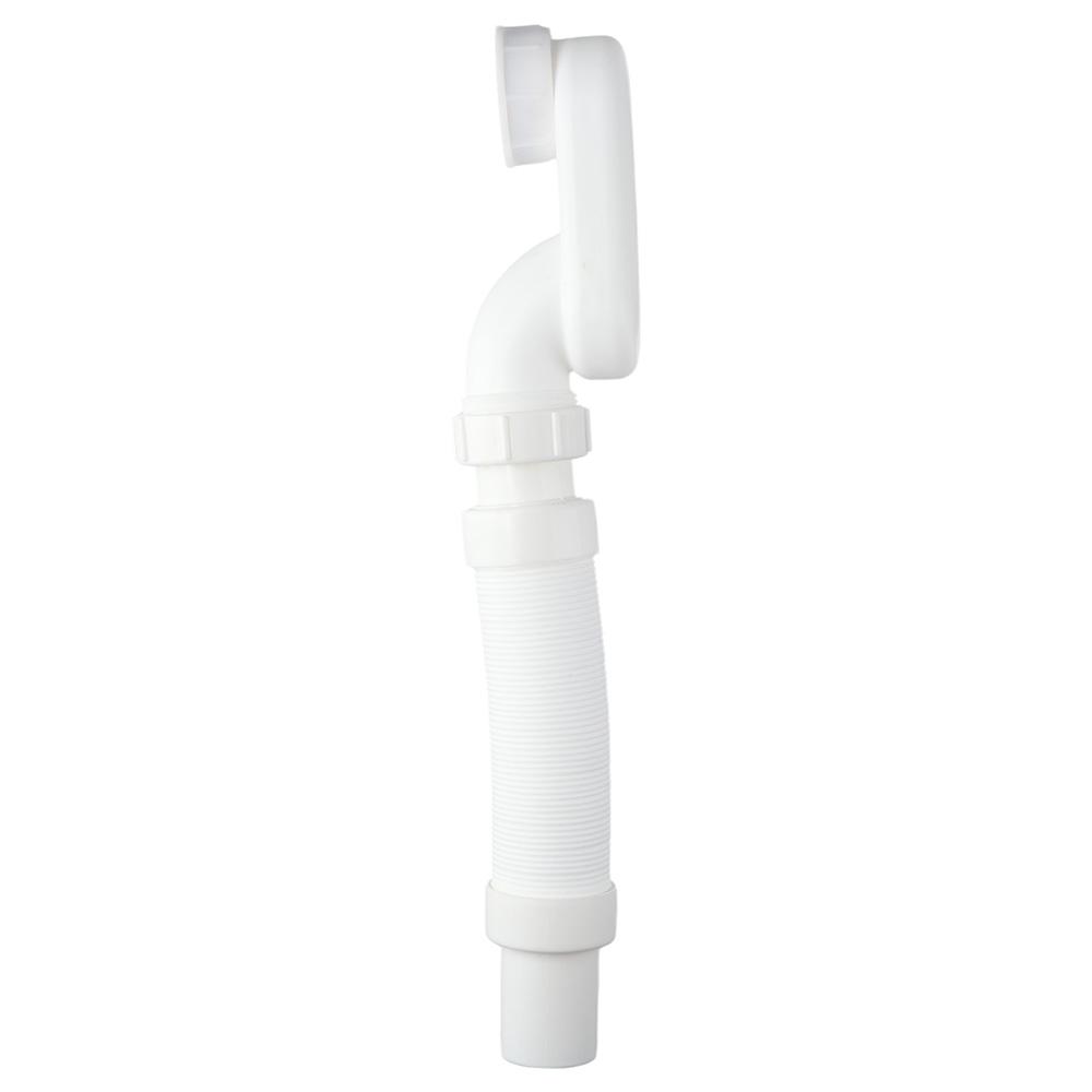 ABS Low Profile Flat 1 1/2 P Trap Kit Durable Freestanding Tub Drain Bath