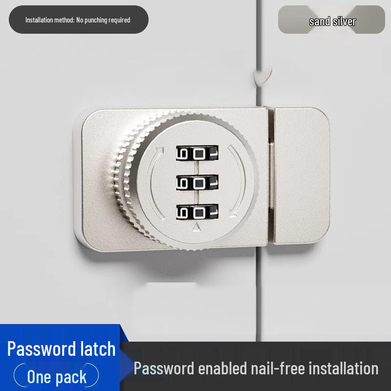 Punch-Free Anti-Theft Double-Open Cabinet & Drawer Lock