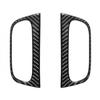 Fit For Tacoma Double Cab Carbon Fiber Interior Rear Door Pull Cover Trim