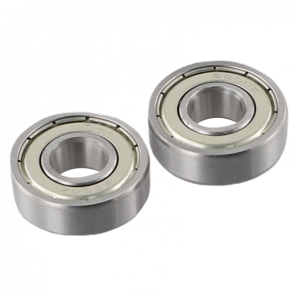 Pair of High Quality Bicycle Wheel Hub Bearings 6000ZZ 60002RS 10x26x8mm