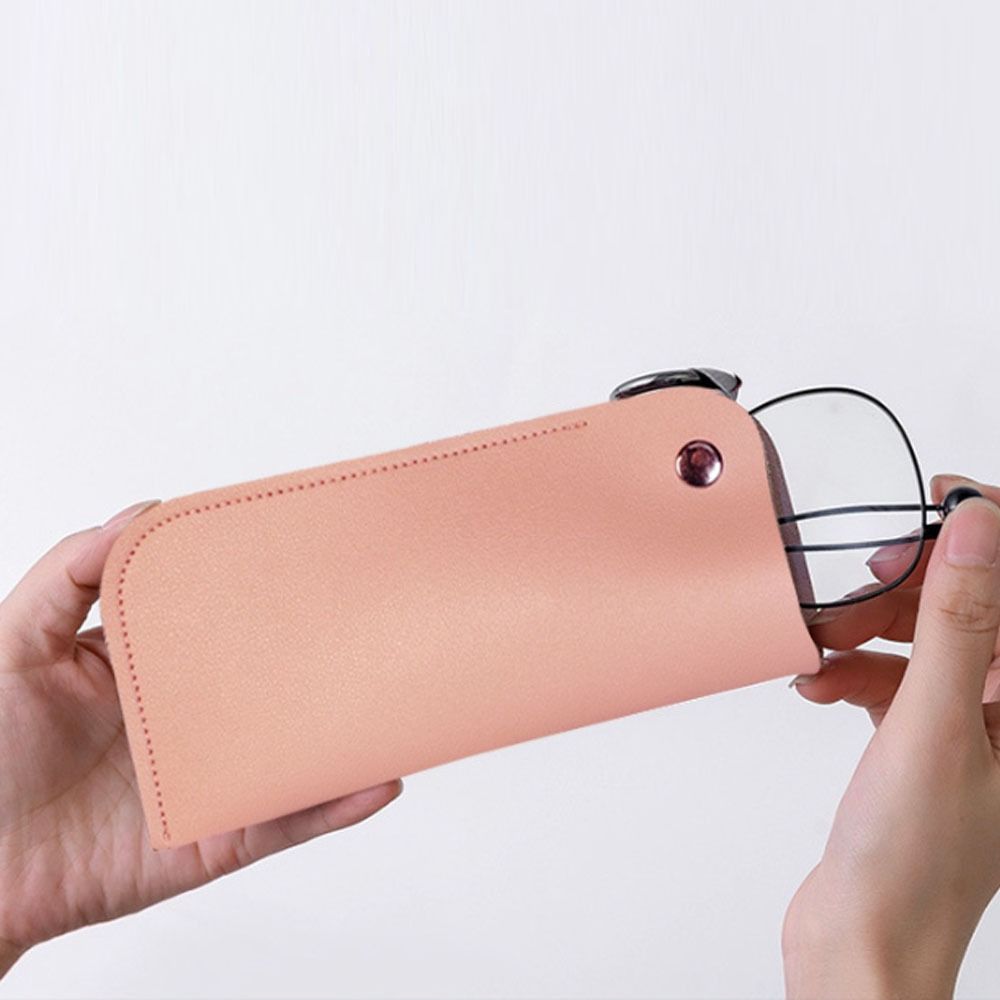 PU Skórzana Torba do Przechowywania Okularów Przeciwsłonecznych z Kółkiem do Zawieszania Okulary Przeciwsłoneczne Akcesoria do Okularów