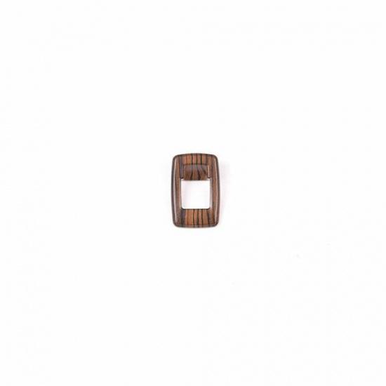 2016-21 Fit For BMW X1 F48 Pine Wood Grain Switch Cover Inner Tailgate Rear Door
