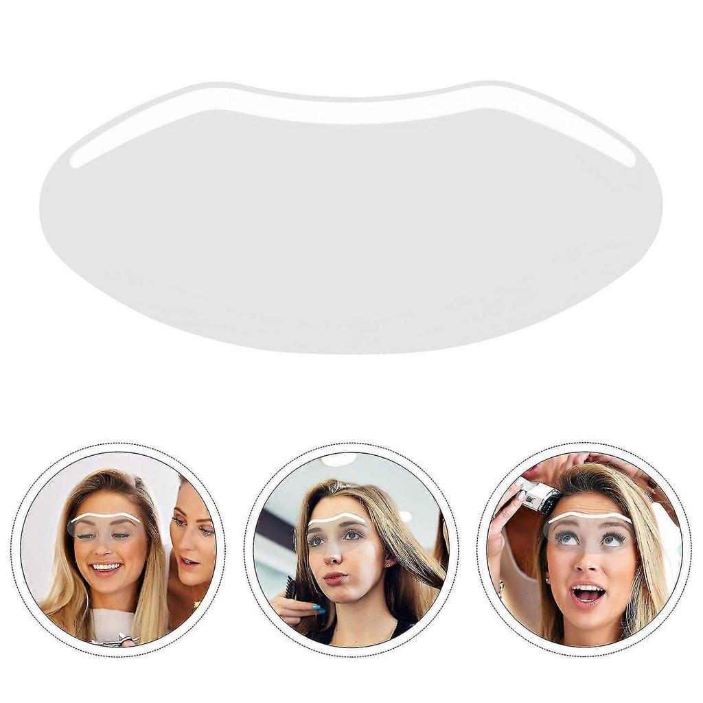 25 Disposable PVC Eye Covers for Hair Salon - Durable Face Protectors for Styling & Barber Use