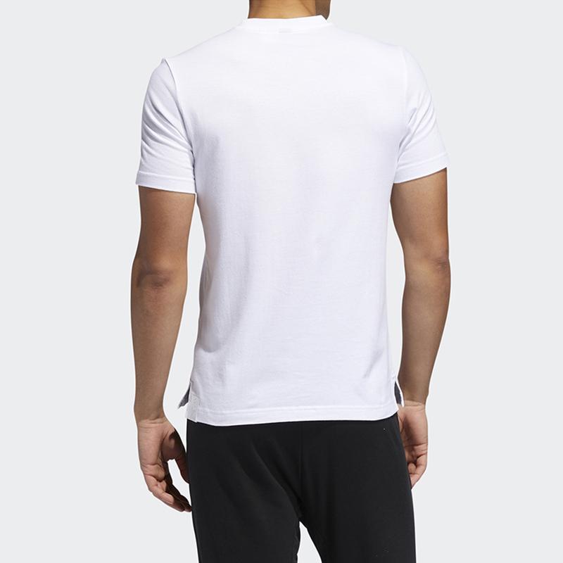 adidas Flying Bird Print Crew Neck Training T-Shirt Men Tops White FT2753