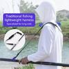 Fishing Strap Belt With Padded Shoulder Support Fishing Poles Holder Strap Rod Shoulder Belt Travel Tackle Carriers