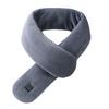 Electric Heating Scarf Rechargeable Heated Shawl Neck Warmer with 3 Adjustable Gears Plush Fabric Neck Heating Wrap