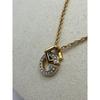 Used GIVENCHY Vintage G Logo Rhinestone Necklace