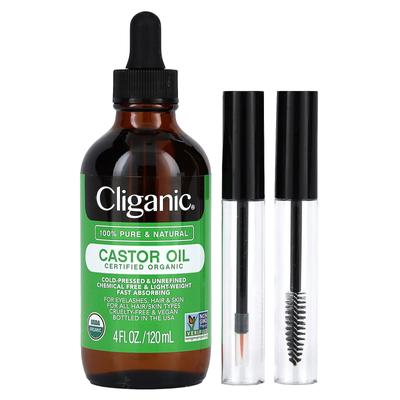 Organic Castor Oil, 120Ml(4Fl Oz)