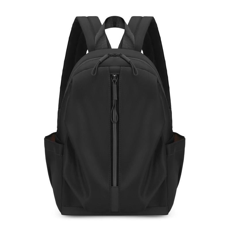 Student Casual Fashion Backpack Breathable Material Zipper Closure For Commuting