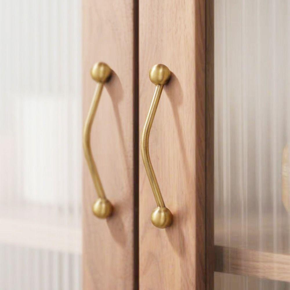 Modern Zinc Alloy Wardrobe Door Handle Single Hole Nordic Minimalist Cabinet Knob Door Knobs Furniture Hardware