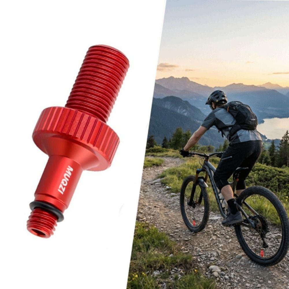 Aluminum Alloy Air Valve Adapter for Rckshox monoarch/DT swiss XMM/Marzocchi Mountain Bike Use