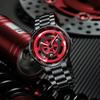 SVJ Uhr Herren Radaugen Modifizierte rotierende wasserdichte Räder Lokomotive Seele Herrenuhr Quarzuhr