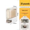 Moisture-Proof, Insect-Proof Rice Storage Box - Sealed, Food-Grade Container for Household Use