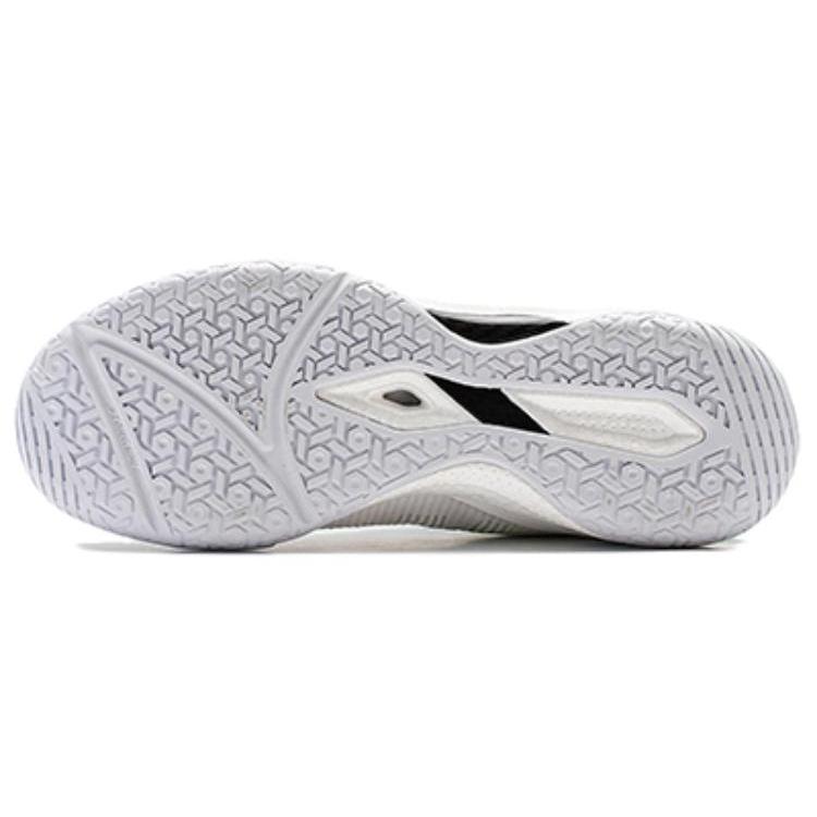 Li Ning Classification de la fonction d'amorti Fonctionnalité d'amorti Chaussures de tennis de table basses Unisexes Blanc Bleu APPR001-4