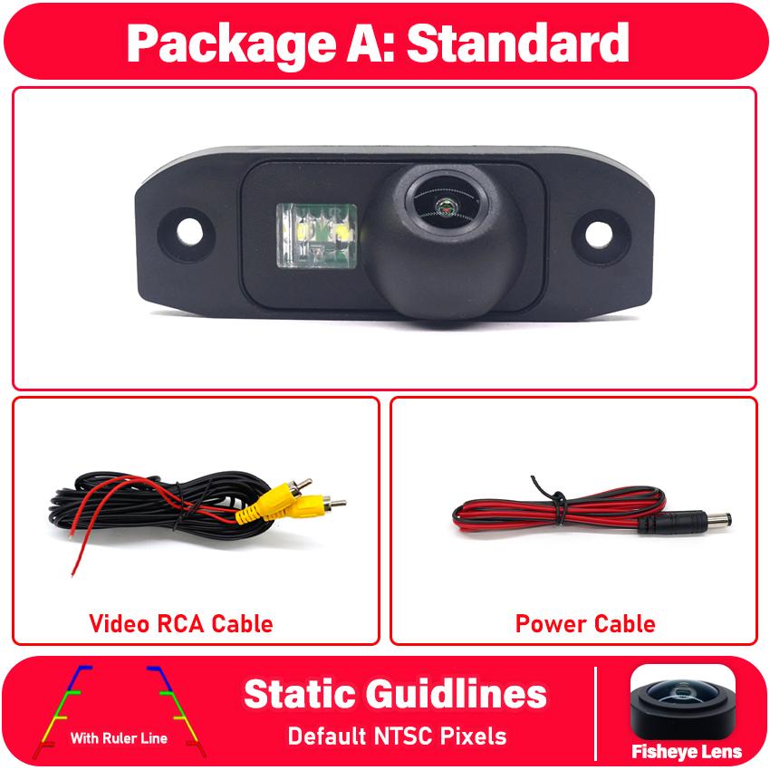 Car Backup Rear View Camera For Volvo XC90 2002 ~ 2014 CCD Full HD Night Vision Car Reverse Parking Camera high quality RCA