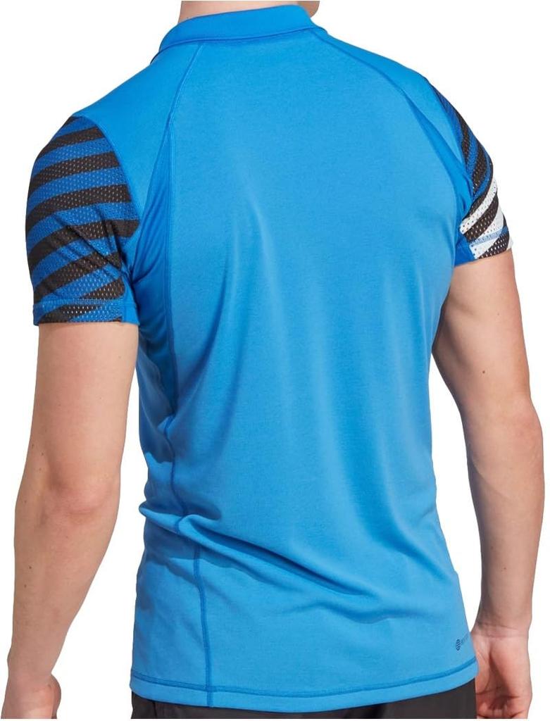 Adidas Freelift Pro Polo Shirt MKO20 Bright Royal with Cooling Size HEAT.RDY Men's (HY5872) Quick-Drying Technology, J/L
