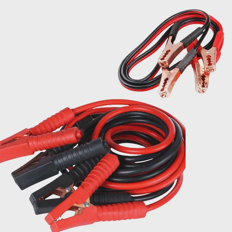 1000A Krokosvorka Bateriový kabel s plnou gumovou izolací pro startování auta