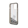 Karl Lagerfeld Liquid Glitter Choupette - Etui Iphone 13 Pro Max (Przezroczysty)