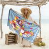 TADC soft beach towel Comfortable Couple beach towel, family beach towel set Vibrant Pattern Gift for Festivals