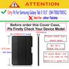 Smart Cover For Samsung Galaxy Tab S 10.5" Tablet Case, Lightweight Flip Case For SM-T800 T805 with Magnetic Stand Auto Sleep