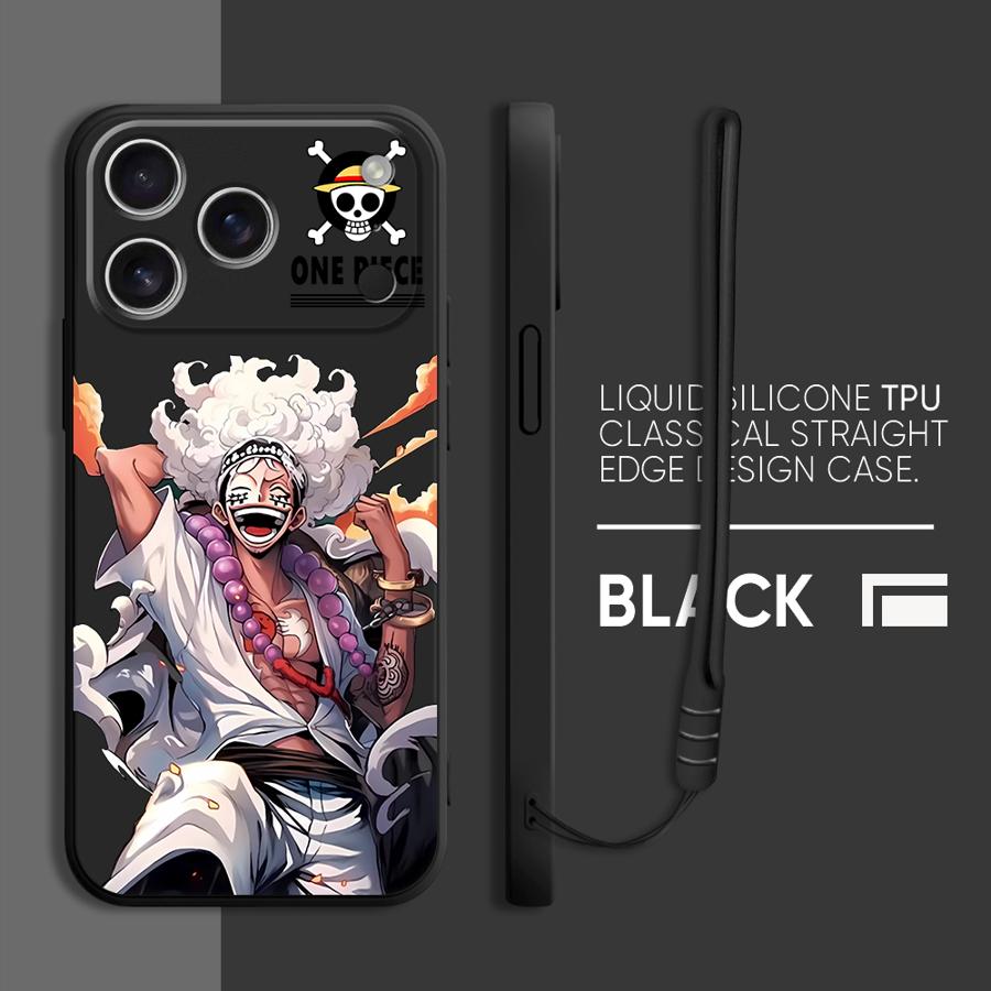 One Piece Cartoon Cute Phone Cover Case for Apple iPhone 17 Pro Max 11 7 8 XS XR 12 Plus 16 Air 15 13 Mini