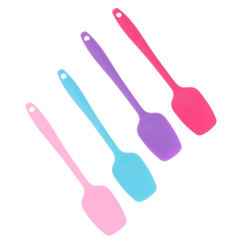 1Pc Silicone Cream Baking Scraper Thicken Cake Spatula Mixing Batter Scraper Non Stick Butter Mixer Kitchen Cooking Tool