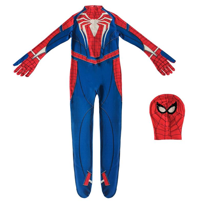 New Spiderman Cosplay Fantasy Costumes Jumpsuit for Boys Girls Miles Morales Superhero Halloween Carnival Zentai Bodysuit
