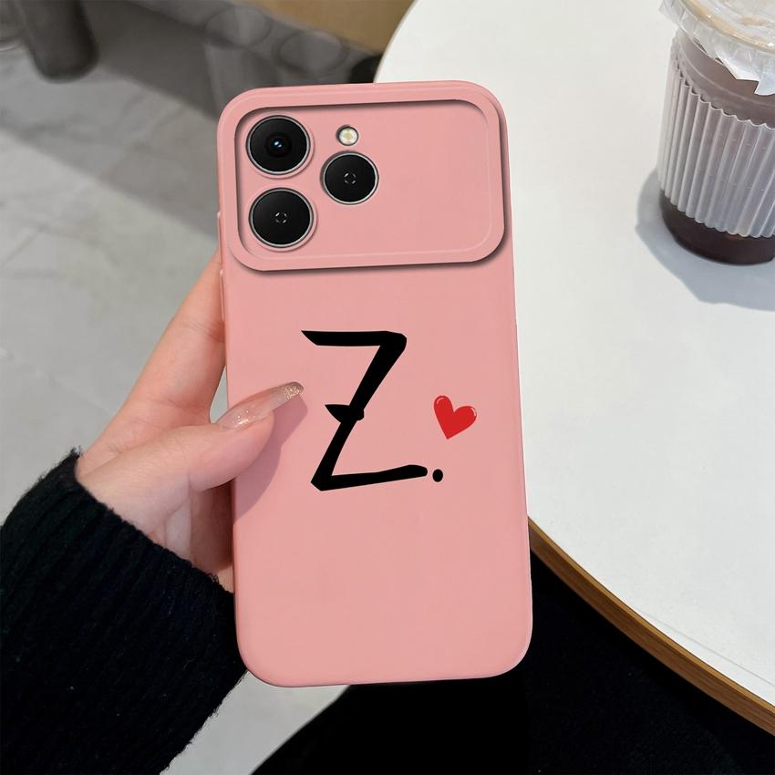 Phone Cases For Tecno Spark 40 Pro Plus 40C Pova 4 5 6 7 Neo Creative Letters Shockproof Silicone Soft Covers Camera Protection Shell For Tecno Casing