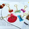 Dog Bone Shaped Tag Molds for Resin,Cat-Tag Keychain Silicone Resin Molds with Key-Rings for DIY Crafts Jewelry Making