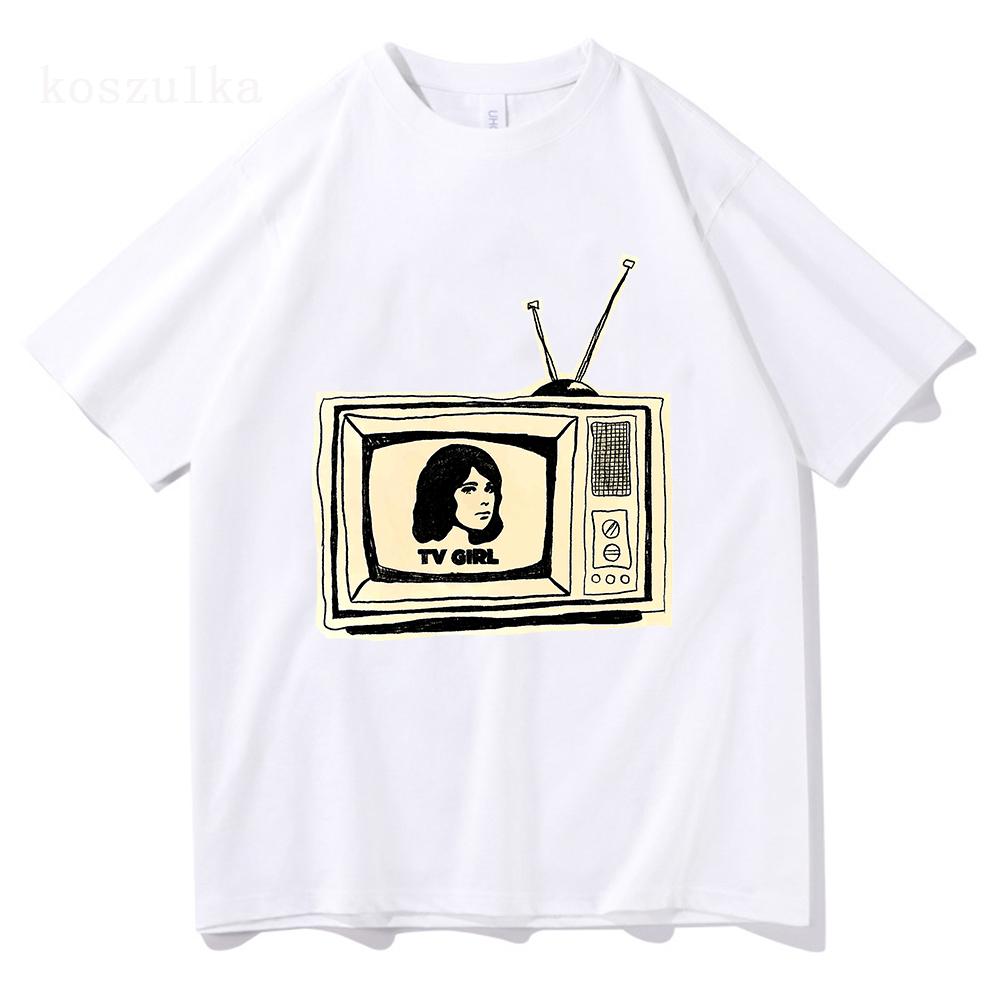 Classic Tv Girl 2025 T Shirt Fashion Men/Women Harajuku Graphic T-Shirt Unisex High Quality Aesthetic Vintage Cotton Tees Shirts