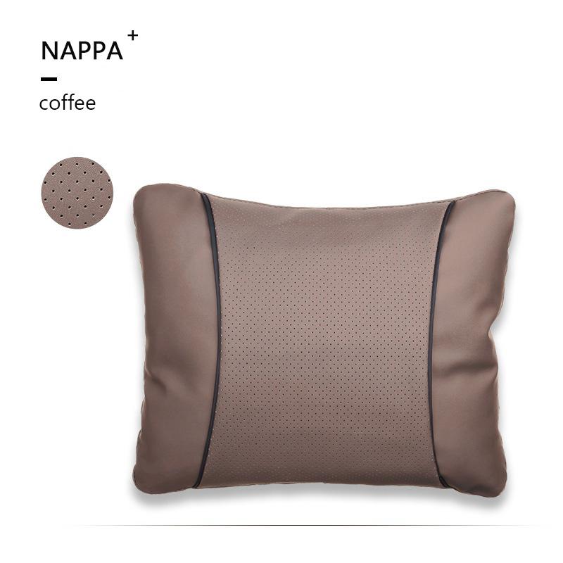 NAPPA Car Neck Pillow Leather Support Headrest Travel Comfort Car Waist Pillow  For Lexus NX GS RX IS ES GX LX RC 200 250 350