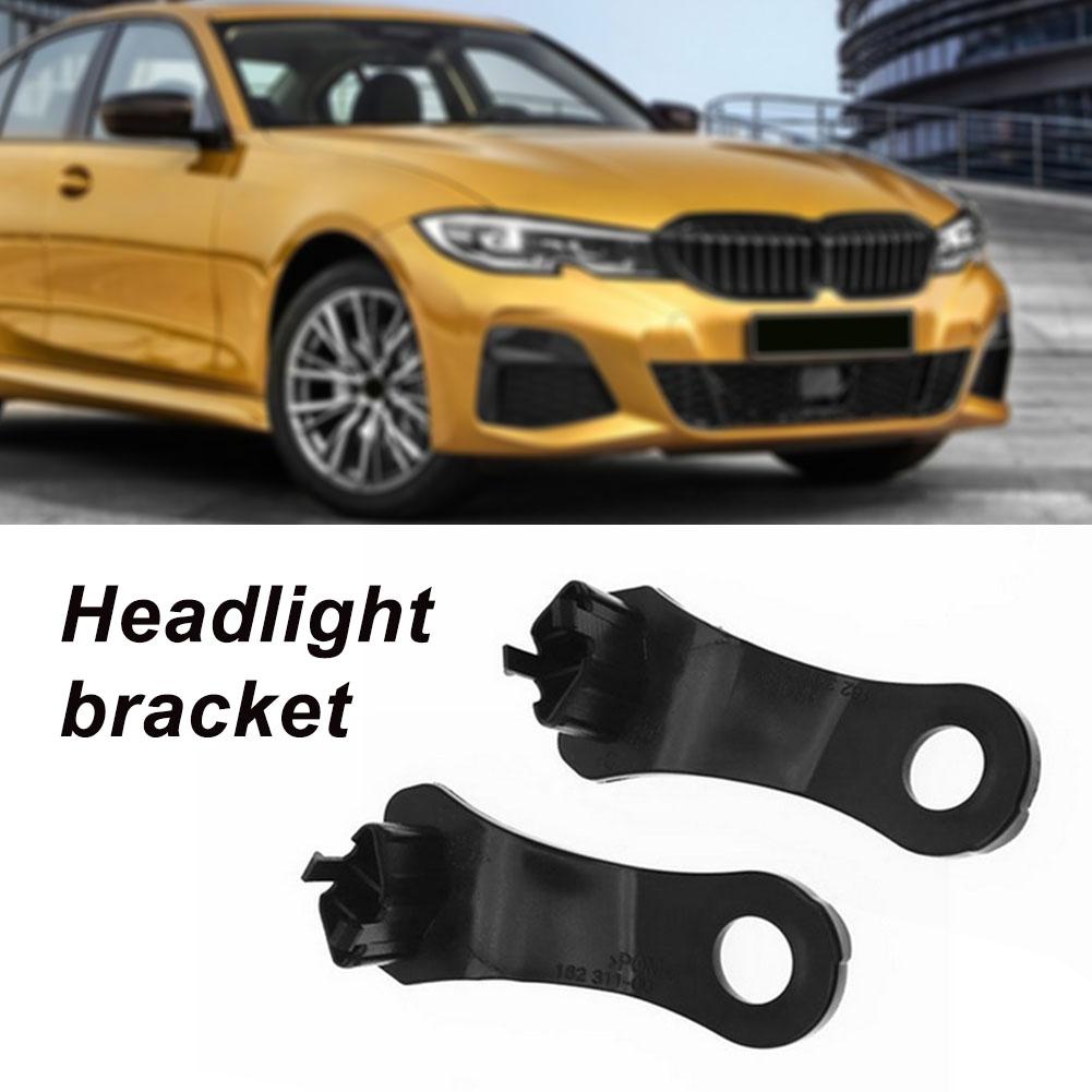 1/2 Pair Car Front Headlight Repair Kit I525i528530 63126941478 Bracket Clips for BMW 528i 535i Xdrive 2009-2010