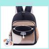 Childrens Cartoon Colorblock Backpack With Oxford Fabric For Kindergarten School Use