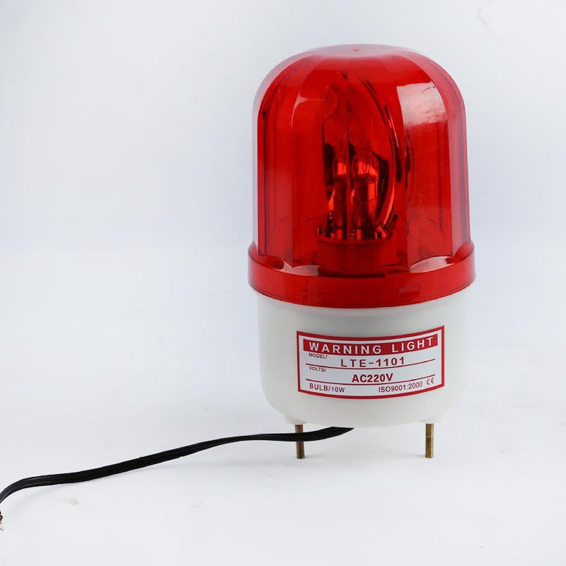 LED Rotating Strobe Flashing Light with Sound Alarm for Road Construction and Emergency Signals