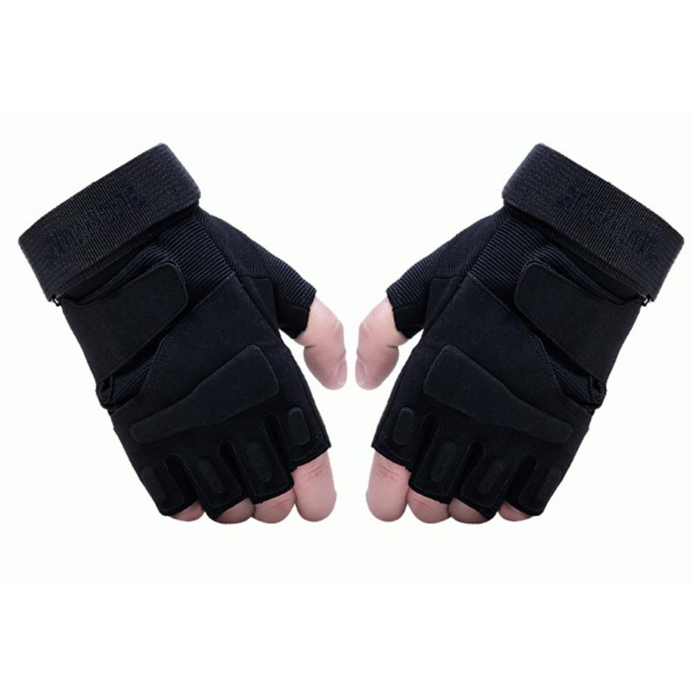 Taktiska handskar Herr vår och sommar halvfinger cykelhandskar Utomhus sportutrustning Stridande anti-skärhandskar